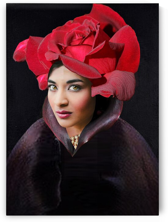 PORTRAIT OF A MAN IN A RED TURBAN by Gerry Chapleski