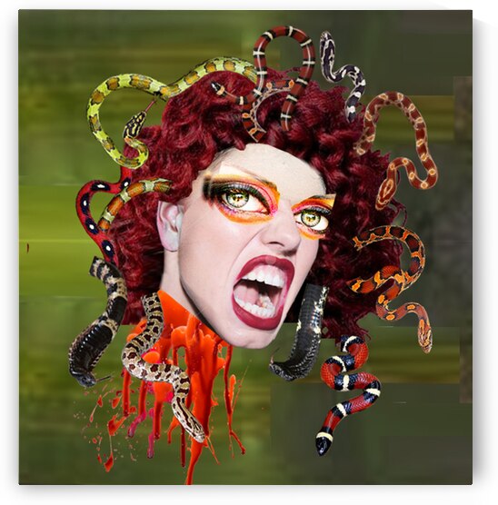 HEAD OF MEDUSA by Gerry Chapleski