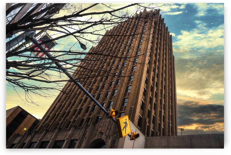 Allentown PPL Global Building Sunset by Jason Fink