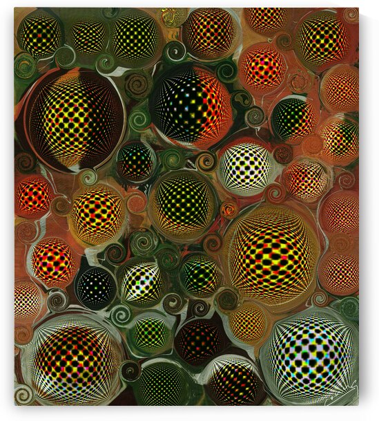 Geometric Wonderland - Abstract Art Print by Corina Ioana