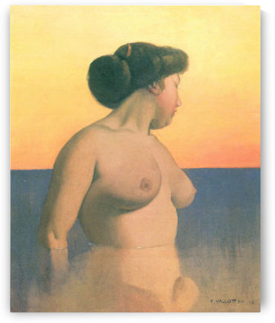 Bathing 2 by Felix Vallotton