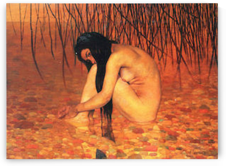 Bathing by Felix Vallotton