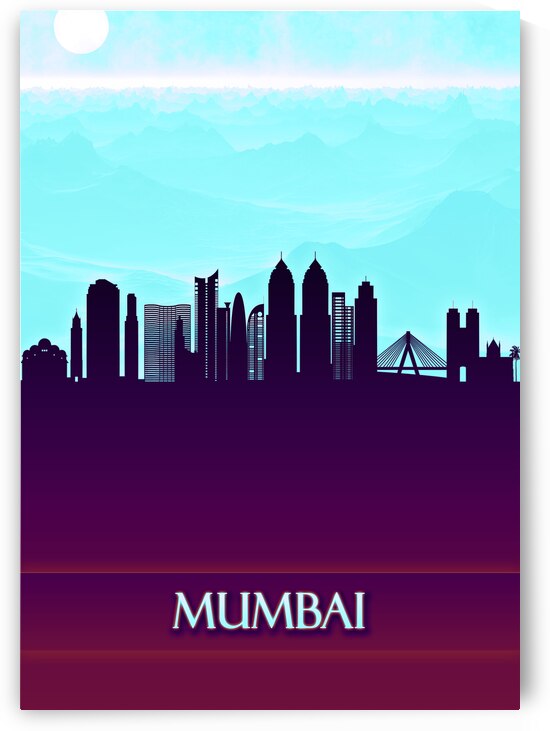 Mumbai City Skyline by Towseef Dar