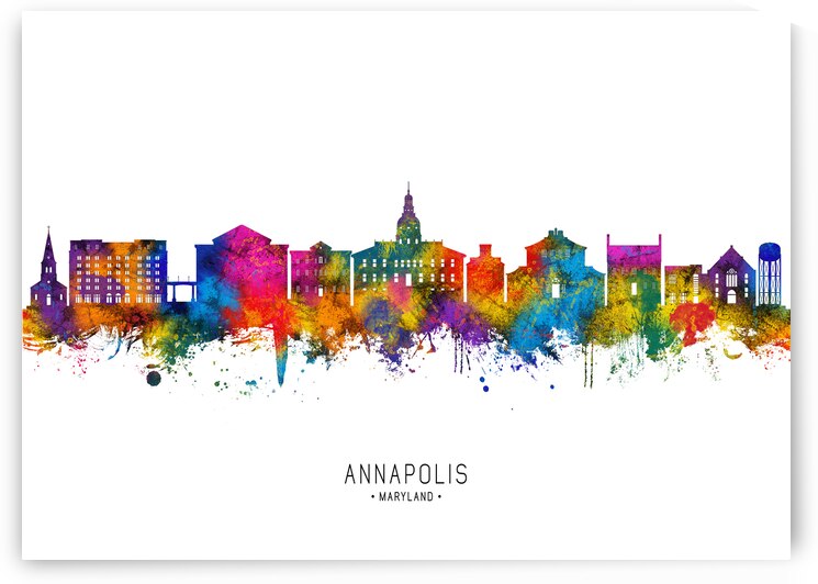 Annapolis Maryland Skyline by Towseef Dar