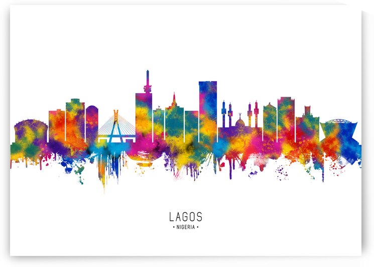Lagos Nigeria Skyline by Towseef Dar