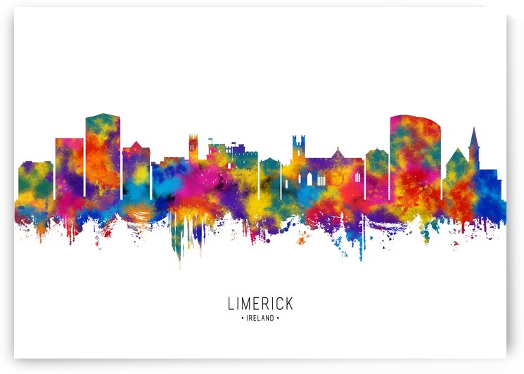 Limerick Ireland Skyline by Towseef Dar