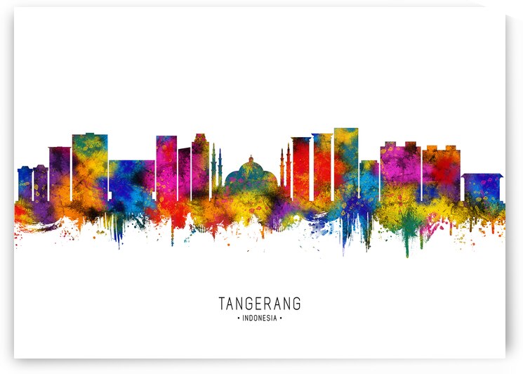 Tangerang Indonesia Skyline by Towseef Dar