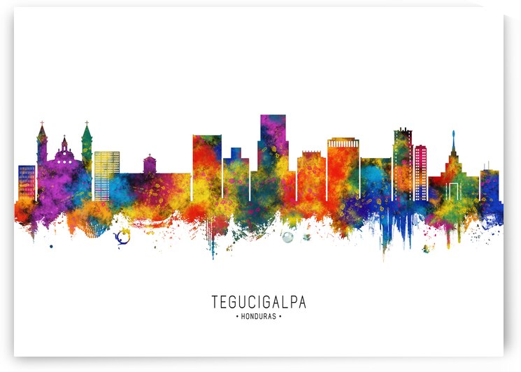 Tegucigalpa Honduras Skyline by Towseef Dar