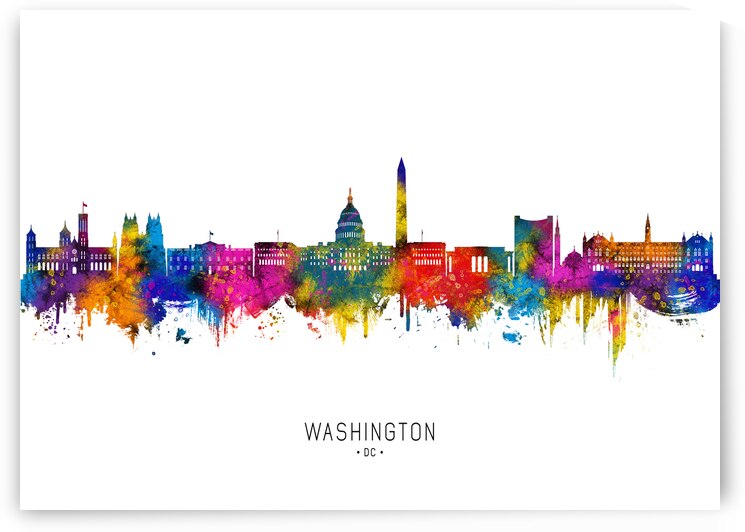 Washington D.C. USA Skyline by Towseef Dar