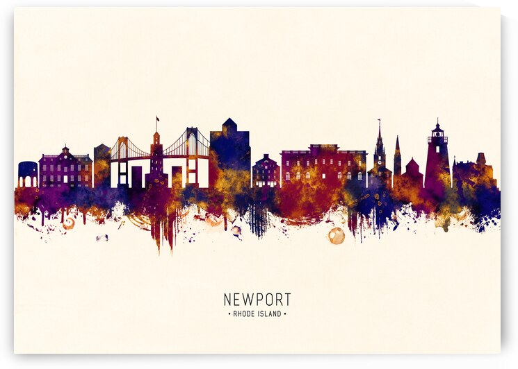 Newport Rhode Island USA Skyline by Towseef Dar