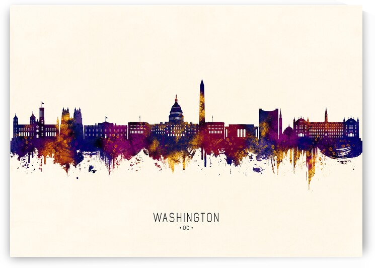 Washington D.C. USA Skyline by Towseef Dar