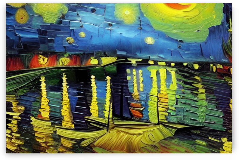 Colorburst Assemblage Multi Hued Abstract Wall Sh by Kissed By Art2