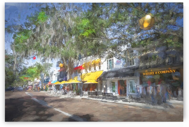 Park Ave Winter Park Florida X 2 by Rich Franco