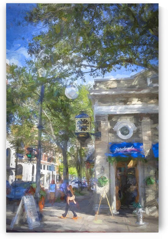 Park Ave Winter Park Florida X 6 by Rich Franco