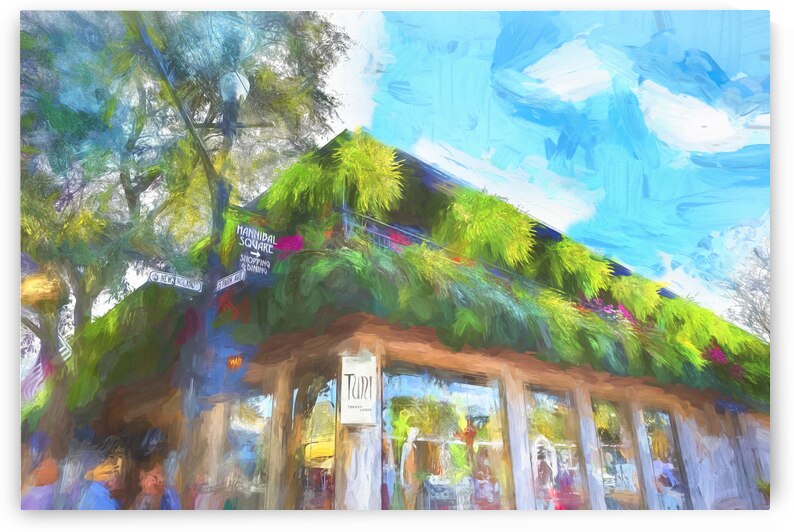 Park Ave Winter Park Florida X 9 by Rich Franco