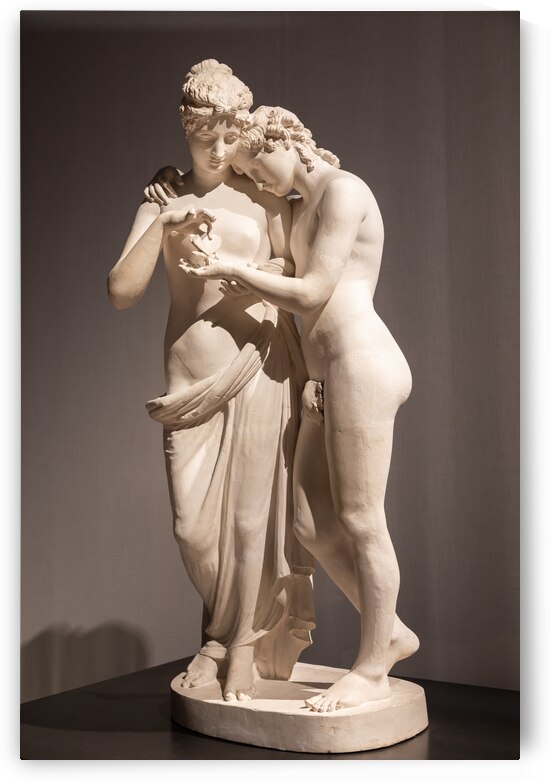Cupid and Psyche standing Antonio Canova. by Paolo Modena