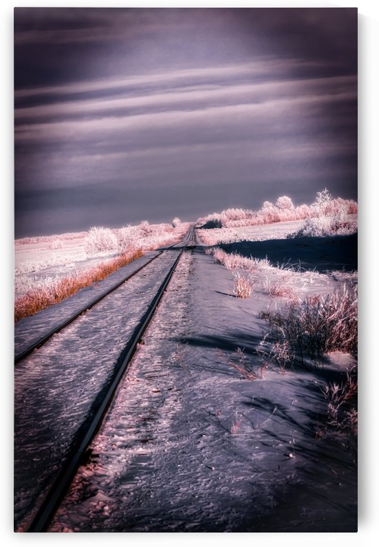 No Train in Sight HDR Version by Lisa Poirier