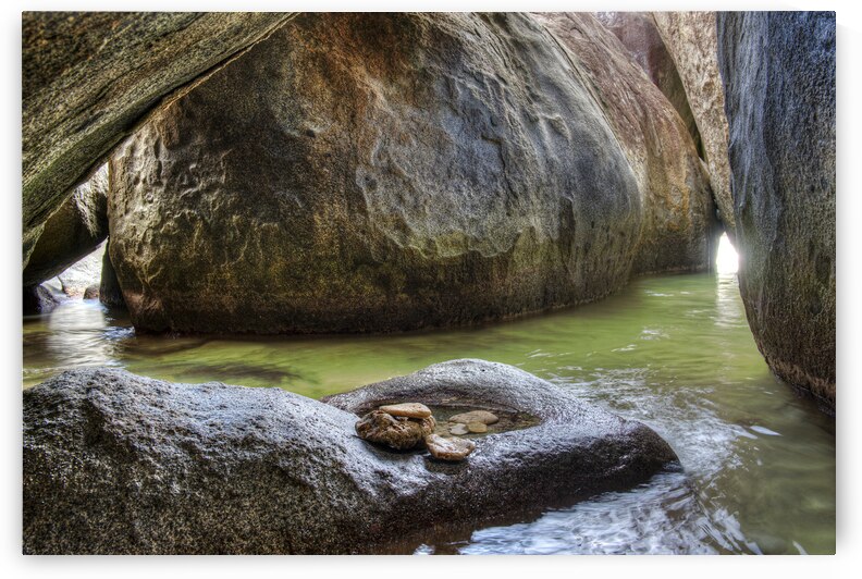 Granite and Water by Gary M Slane