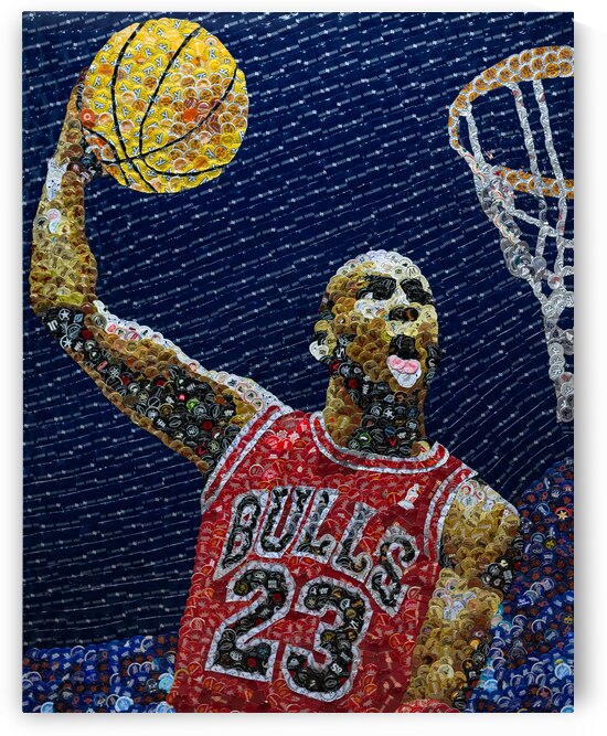 The GOAT by JAM Bottle Cap Art