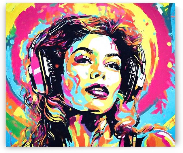 Pop Visual Melody - GIA-2310-1112-OIL by JordiCarrio