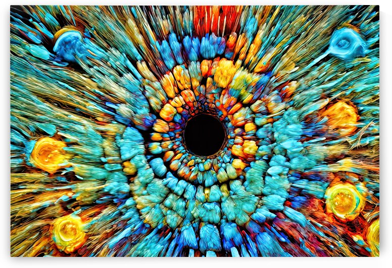 Igneous orbit of textures - GIA-2310-1117-OIL by JordiCarrio