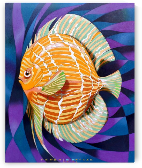 Yellow fish by federicocortese