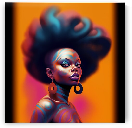 Purple-Maned Muse by WAYNEFLINT