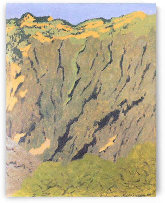 Cliffs by Felix Vallotton