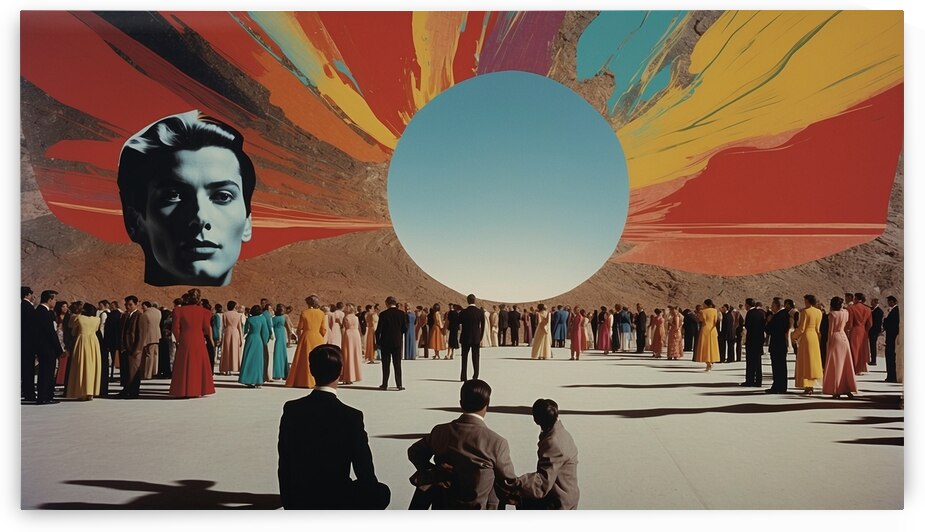 Surreal Celestial Gathering by Harmony