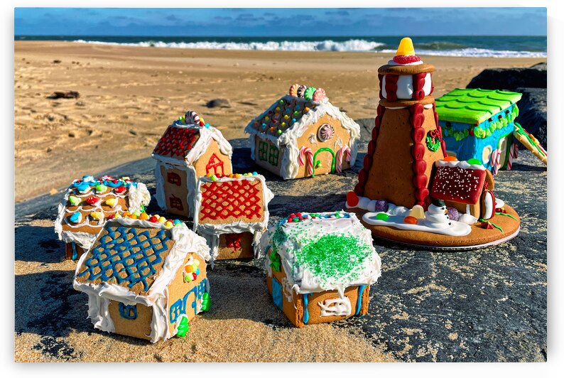 Gingerbread Village by the Seashore by Bill Swartwout Photography