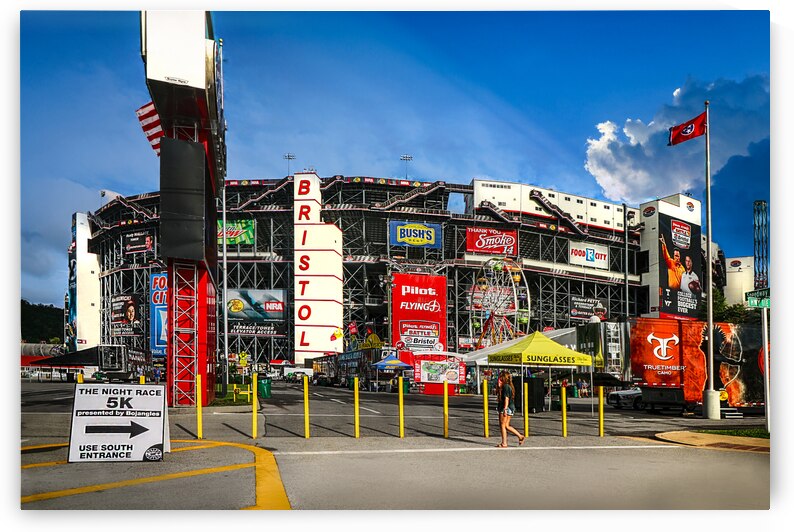 Bristol Motor Speedway in Northeast Tennessee by Shelia Hunt Photography