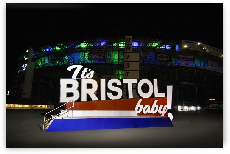 Its Bristol Baby at Bristol Motor Speedway by Shelia Hunt Photography