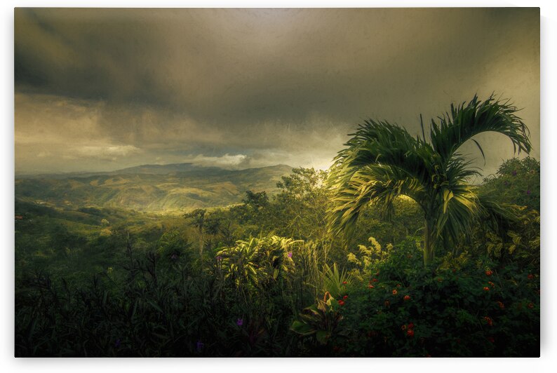 Costa Rica San Ramon Mountain Vista by Norma Brandsberg Photography