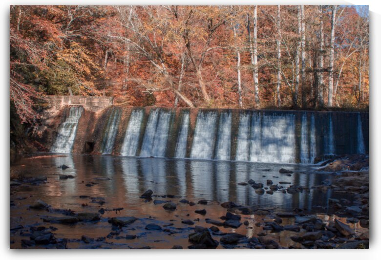 Spillway Dam at Big Elkin Creek by Chad Meyer