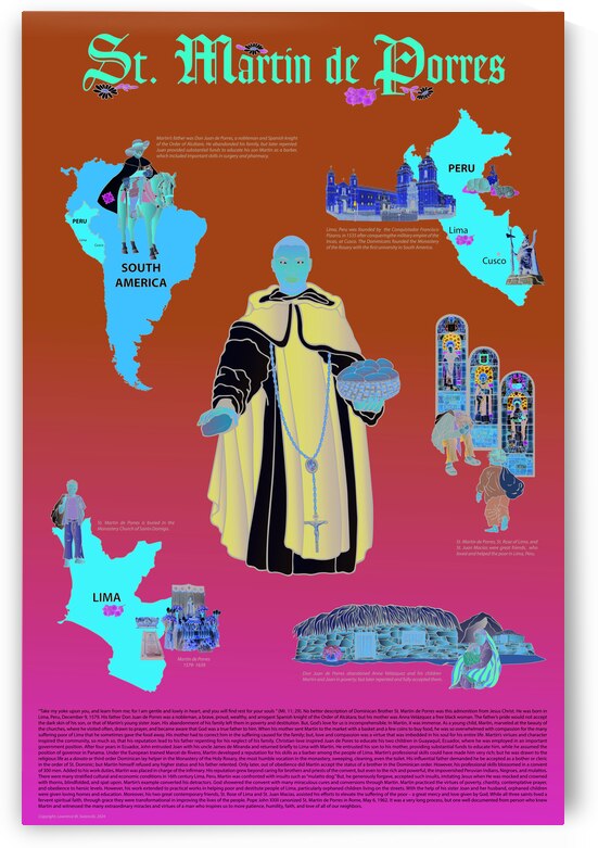 St. Martin Poster by Lawrence Swienciki