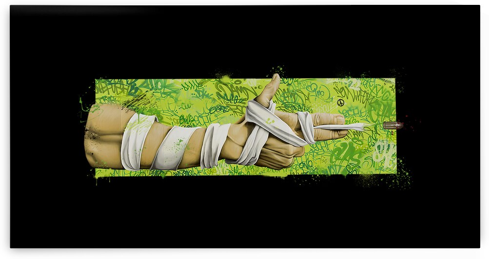 Grafitti Hand by Gallery 99X 