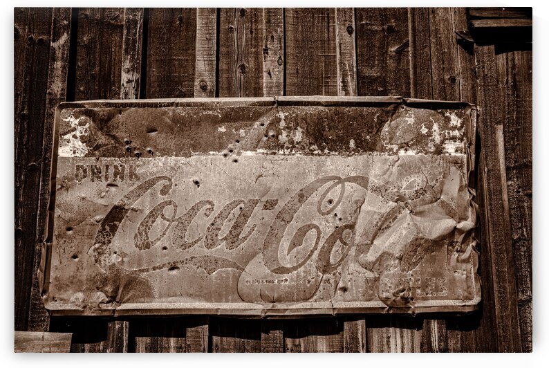 Old Coke Sign by Prairie Wind Imagery