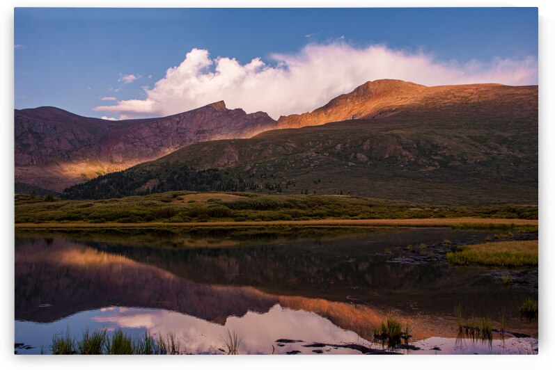 Aspenglow On Mount Bierstadt by Prairie Wind Imagery