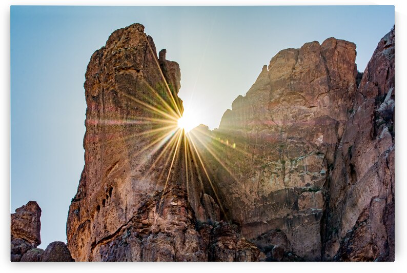 Lost Dutchman Sun Star by Prairie Wind Imagery