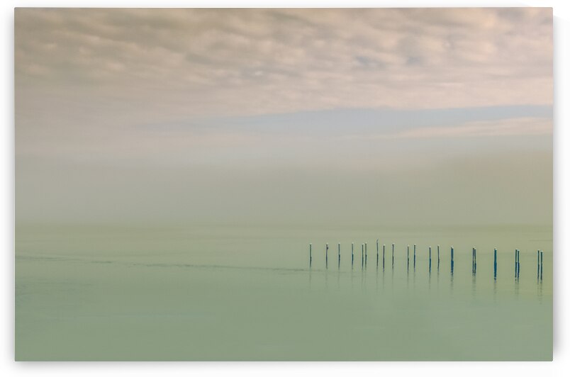 Pensacola Beach Pilings Layers by Norma Brandsberg Photography