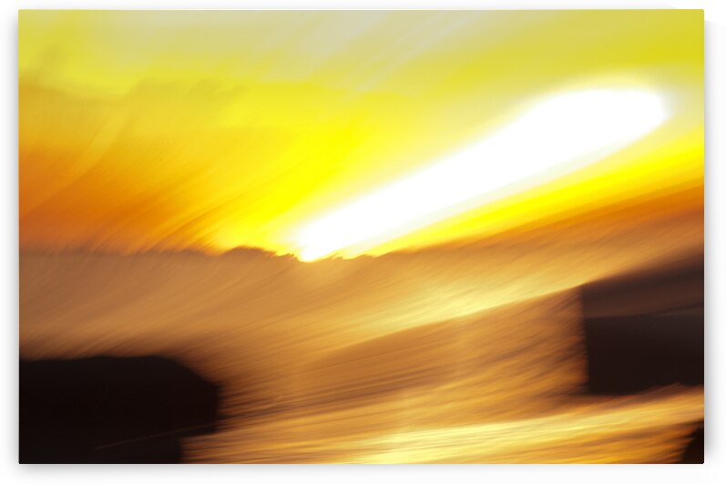 Hagor Shores Sunset Swoosh by Peter Sturgis