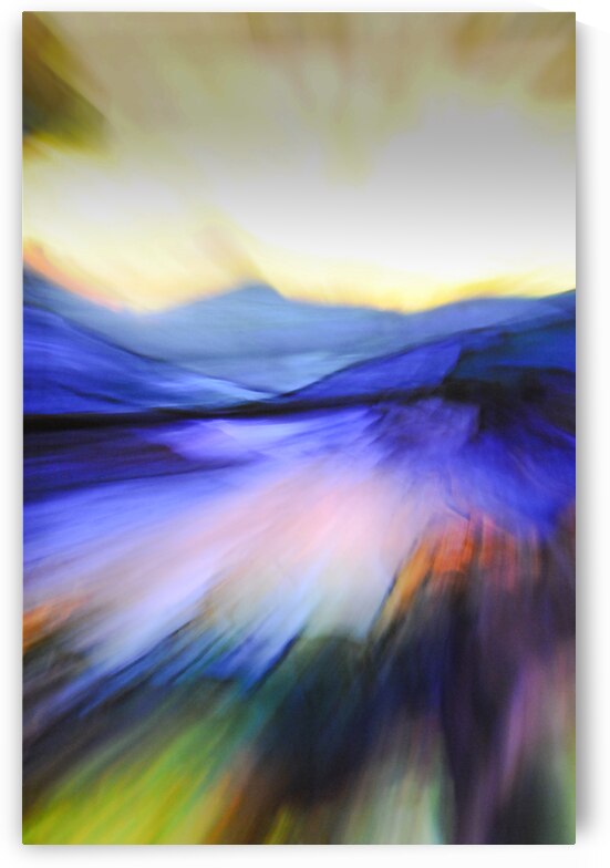 Mountains on Glass by Peter Sturgis