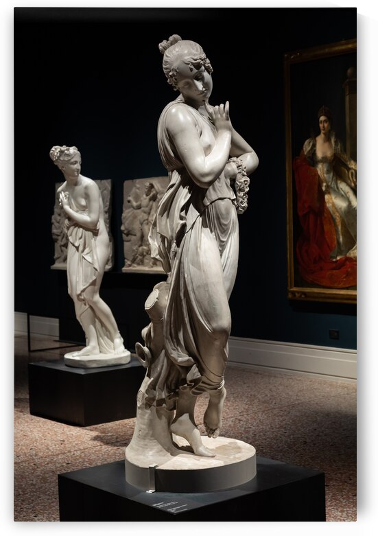 Dancer with finger on her chin by Antonio Canova 1814. Classic by Paolo Modena