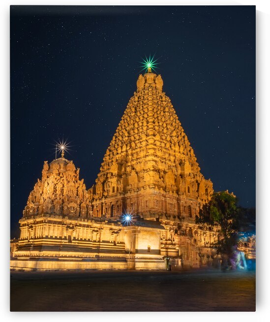 Thanjavur Brihadeeswarar Temple Night Capture  Temples of India by Colors of INDIA