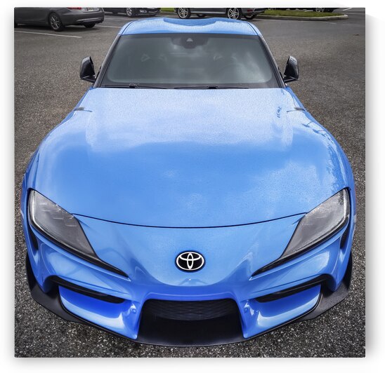 2022 Blue Toyota Supra GR X 2 by Rich Franco
