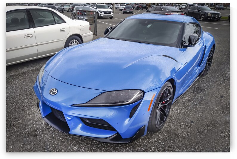 2022 Blue Toyota Supra GR X 3 by Rich Franco