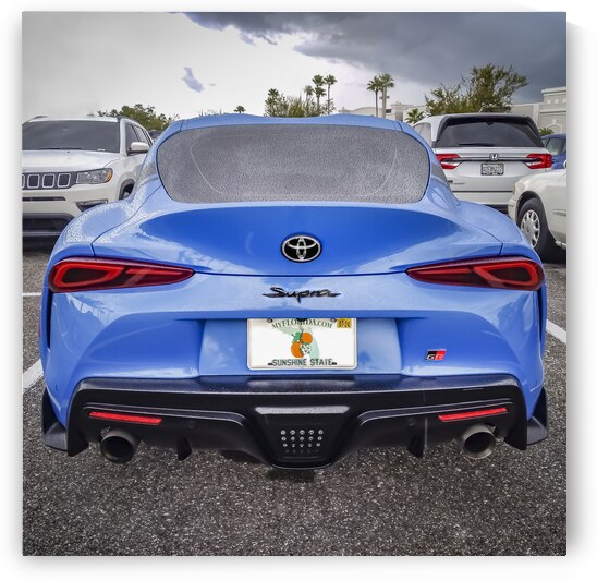 2022 Blue Toyota Supra GR X 10 by Rich Franco