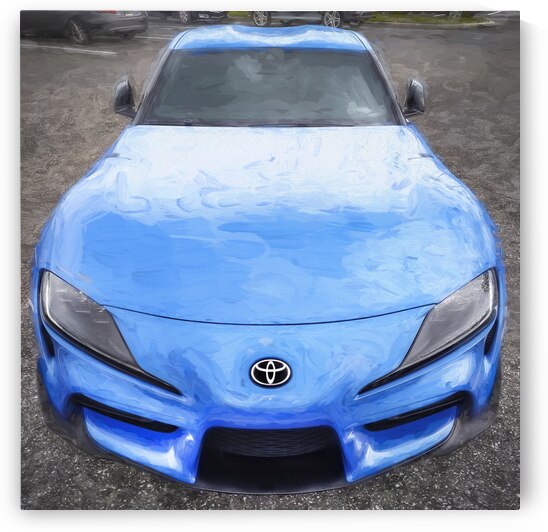 2022 Blue Toyota Supra GR X 12 by Rich Franco