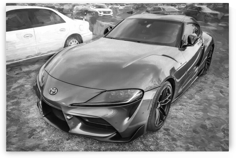 2022 Blue Toyota Supra GR X 13 by Rich Franco