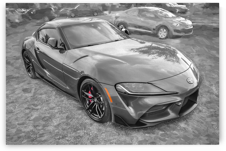 2022 Blue Toyota Supra GR X 14 by Rich Franco